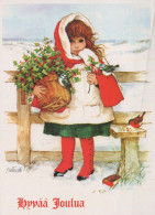 Neujahr Weihnachten KINDER Vintage Ansichtskarte Postkarte CPSM #PAY228.DE - Anno Nuovo