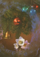 Neujahr Weihnachten BELL Vintage Ansichtskarte Postkarte CPSM #PAW844.DE - Anno Nuovo