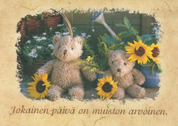 NASCERE Animale Vintage Cartolina CPSM #PBS200.IT - Bears