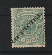 Luxemburg Dienstmarken 1875/78 Michel Nr. D 12 I ** POSTFRISCH!!, 2 Scans, Michel Bereits 120,- Für Ohne Gummi!! - Oficiales