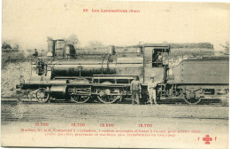 LES LOCOMOTIVES -  E T A T   --  MACHINE  N° 3 618   ==========================> REMISE Et PORT GRATUIT POSSIBLES    - - Eisenbahnen