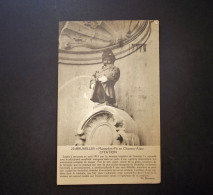 België - Belgique - Brussel  CPA - Manneken Pis En Chasseur Alpin - Used Card - Beroemde Personen