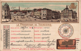 FRANCE - Le Panorama De Tourcoing - Thermomètre - Animé - Vue Générale - Carte Postale Ancienne - Tourcoing