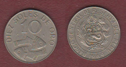 Perù Peru 10 Soles 1969 - Perú