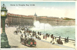 CPA ILE DE MAN / STORM IN DOUGLAS BAY - Isle Of Man