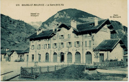 3643 - Savoie  - BOURG SAINT MAURICE  : L' Ancienne  Gare  Avant Travaux De Réfection - Bourg Saint Maurice