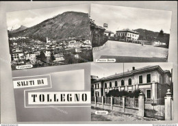 Ai108 Cartolina Saluti Da Tollegno 3 Vedutine Provincia Di Biella - Biella