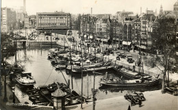 Rotterdam, Blaak, Rivierschepen, Real Photo - Rotterdam