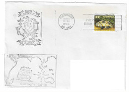 160 JDA -PORTE-HÉLICOPTÈRES JEANNE D'ARC - CDT BOURDAIS    GEAOM 1985 -1986 (ESCALE AUSTRALIE ) TP LOCAUX (Voir DESCRIS - Seepost