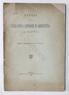 Annali Regia Scuola Di Agricoltura In Portici - Questione Arborea - 1902 - Autres & Non Classés