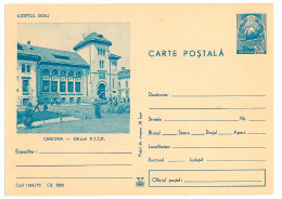 IP 73 - 1365 Craiova, Post Office, Romania - Stationery - Unused - 1973 - Entiers Postaux