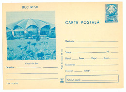 IP 73 - 1210 BUCURESTI, Romania, Circus - Stationery - Unused - 1973 - Enteros Postales