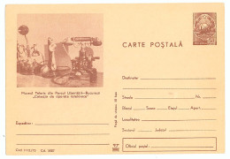 IP 73 - 1112a Technical Museum, Phones, Romania - Stationery - Unused - 1973 - Entiers Postaux