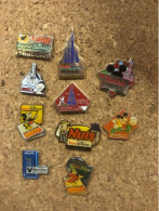 Lot Van 10 Eurodisney Pins, Inhuldiging, Inauguration 1992 (lot B) - Disney