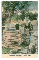 RO 82 - 418 Arges, ETHNIC Woman, Port Popular, Romania - Old Postcard - Unused - Roumanie