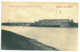 RO 82 - 23740 BRAILA, Harbor, Romania - Old Postcard - Unused - Rumania