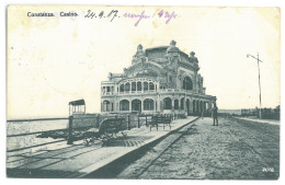 RO 82 - 25175 CONSTANTA, Cazinoul, Romania - Old Postcard, CENSOR - Used - 1917 - Rumänien