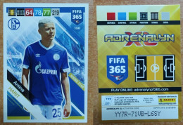 AC - 150 AMINE HARIT  FC SHALKE 04  PANINI FIFA 365 2019 ADRENALYN TRADING CARD - Tarjetas