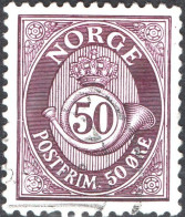 NORVEGIA, NORWAY, CORNO POSTALE, POSTHORN, 1978, USATI Mi:NO 759y, Scott:NO 710, Yt:NO 715 - Oblitérés