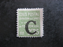 TB Timbre Pour Colis Postaux N° 117 , Neuf XX. - Nuevos