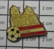 1618c Pin's Pins / Beau Et Rare : SPORTS / CLUB FOOTBALL SPORTING CLUB ANGERIEN A CIRER - Fussball