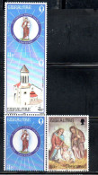 GIBRALTAR GIBILTERRA 1985 CHRISTMAS NATALE NOEL WEIHNACHTEN NAVIDAD COMPLETE SET SERIE COMPLETA MNH - Gibilterra