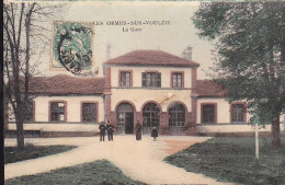 Les Ormes-sur-Voulzie - La Gare : Vue Extérieure - Other & Unclassified