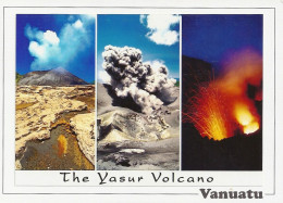 *CPM Double - VANUATU - Le Volcan Yasur - Multivues - Vanuatu