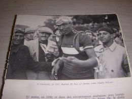 CYCLISME COUPURE LIVRE F379 TOUR De FRANCE 1931 RAPHAEL Di PACO FURIEUX          - Sport