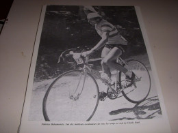 CYCLISME COUPURE LIVRE T470 TdF1959 Federico BAHAMONTES VAINQUEUR Du TOUR        - Sport