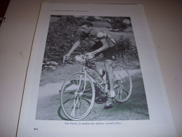 CYCLISME COUPURE LIVRE T464 TdF1958 Vito FAVERO 2eme Du TOUR De FRANCE           - Sport