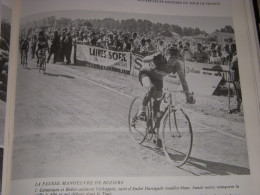 CYCLISME COUPURE LIVRE T415 TdF1953 ALBI BEZIERS Nello LAUREDI GEMINIANI BOBET   - Sport