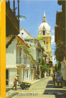 *CPM - COLOMBIE - CARTAGENA De INDIAS - Rue De L'Eglise - Calle De La Iglesia - Colombia