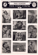 Orig. Foto Paul Klinger Von Film-Foto-Verlag 1943 / 2 Nr.867 Für Den Gloria-Filmverleih, S/w, Größe: 51x220mm, RARE - Actors & Comedians