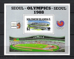 SOLOMON ISLANDS 1988:  B&F Neuf** "Seoul Olympics" - Summer 1988: Seoul