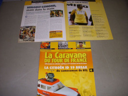 CYCLISME La CARAVANE Du TOUR 04 1978 HINAULT LEMOND ARMSTRONG CITROEN ID19 - Sport