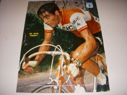 MIROIR Du CYCLISME ENCART MC135 Luis OCANA BIC 1970 - Sport