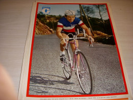 MIROIR Du CYCLISME ENCART MC124 Jacky MOURIOUX FAGOR MERCIER HUTCHINSON 1970 - Sport