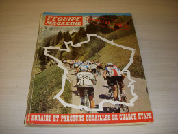 CYCLISME EQUIPE MAG 27 07.1970 SPECIAL TdF CARTE PARCOURS HORAIRES Annie CORDY - Sport