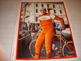 MIROIR Du CYCLISME ENCART MC113 Gilbert BELLONE BIC 1969 - Sport