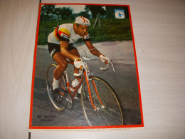 MIROIR Du CYCLISME ENCART MC110 Rolf WOLFSHOHL EQUIPE ALLEMAGNE BIC 1969 - Sport