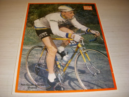 MIROIR Du CYCLISME ENCART MC072 Jean Claude LEBAUBE KAMOME DILECTA 1966 - Sport