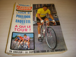 CYCLISME EQUIPE MAG 02S 07.1964 SPECIAL AVT TdF CARTE MAILLOT PARCOURS HORAIRES - Sport