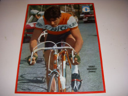 MIROIR Du CYCLISME ENCART MC128 Charly GROSSKOST BIC 1970 - Sport