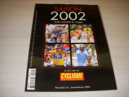 CYCLISME INTERNATIONAL HS2 11.2002 LIVRE D'OR SAISON 2002 COURSES STATS BILAN - Sport