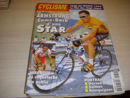 CYCLISME INTERNATIONAL 164 08.1999 MIROIR TOUR ARMSTRONG DURAND BOURGUIGNON - Sport