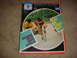 MIROIR Du CYCLISME 202 06.1975 GUIDE Du TOUR 3 PAGES De BD Sur POULIDOR ETAPES - Sport
