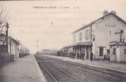 Vernou-sur-Seine - La Gare : Vue Intérieure - Other & Unclassified