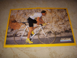 CYCLISME POSTER Alex ZULLE ONCE MAILLOT BLANC VAINQUEUR De PARIS NICE 1993 - Sport
