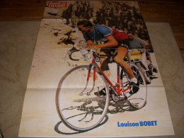 CYCLISME POSTER BOBET FRANCE IZOARD Au Dos BOBET TOUR D'HONNEUR TdF 1953 - Sport